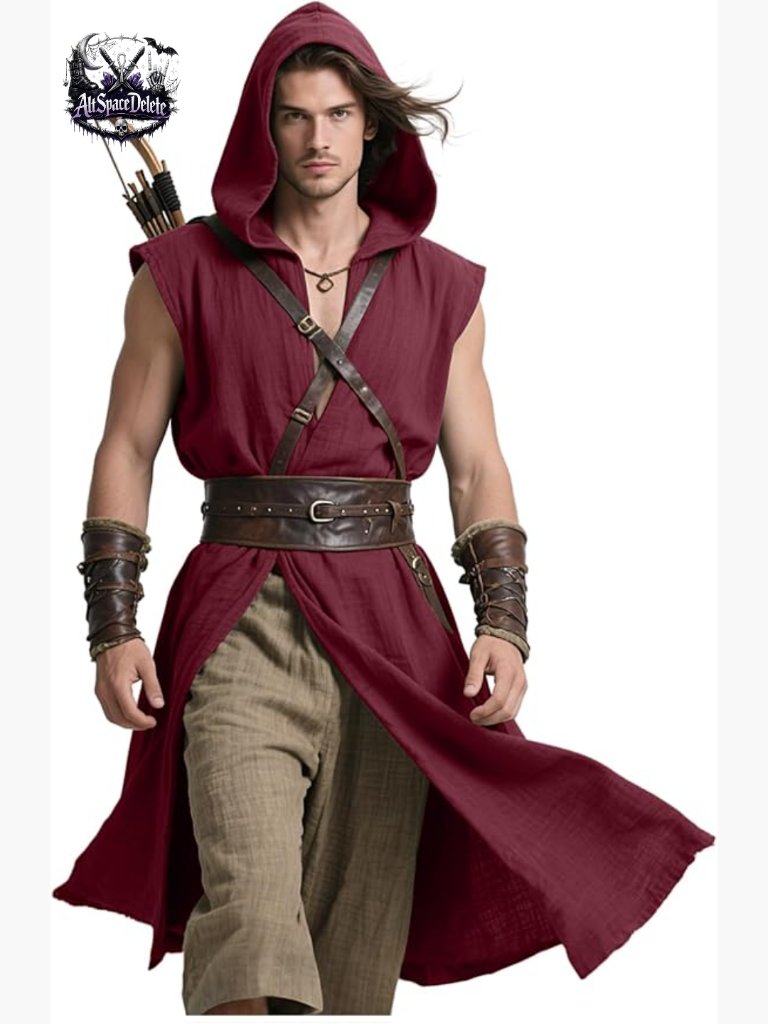 Medieval Sleeveless Surcoat Renaissance Tabard Larp Costume